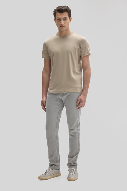 Men's Pima Cotton The Barakett Tee in Twine