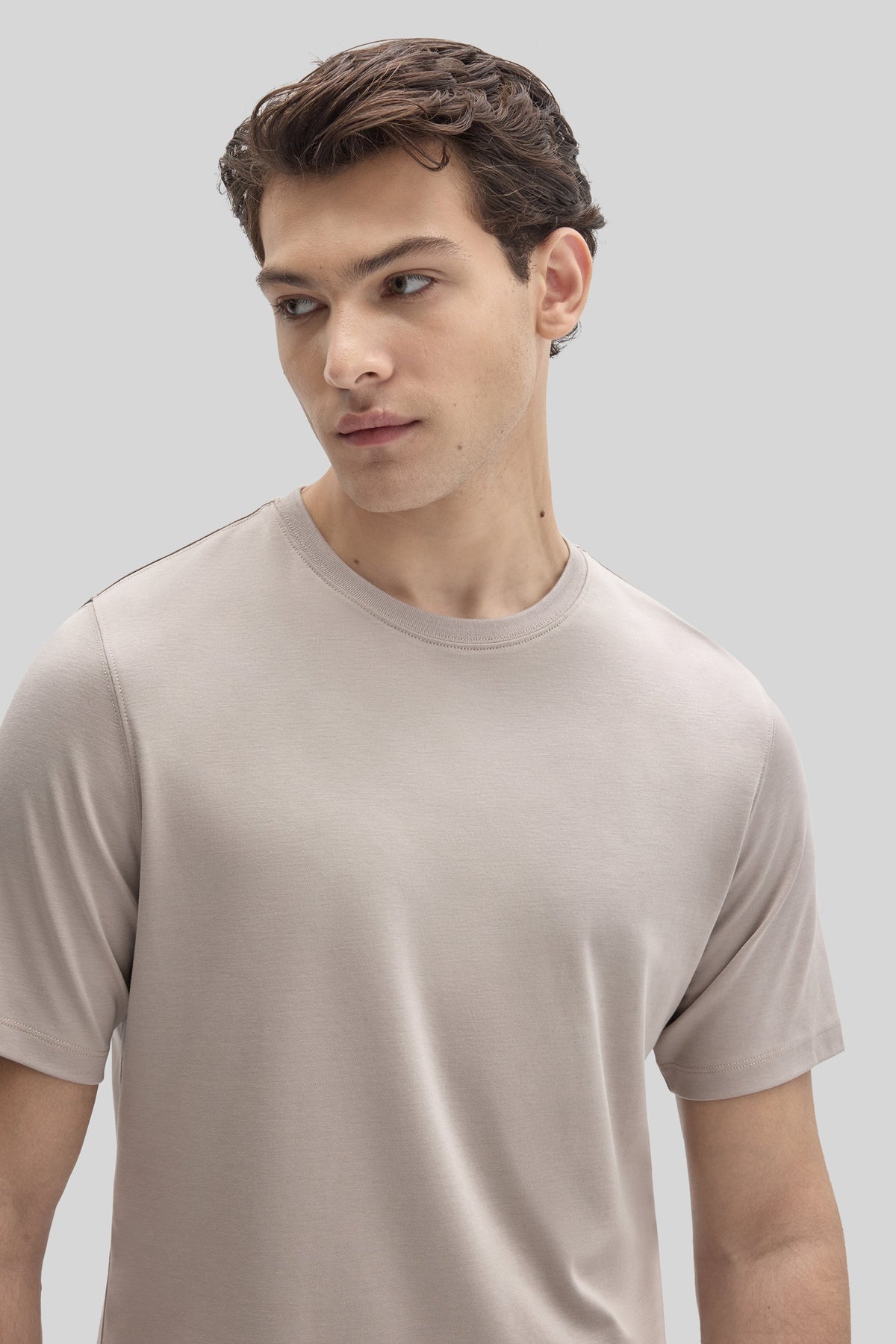Men's Pima Cotton Crew Neck T-Shirt in Tapestry
