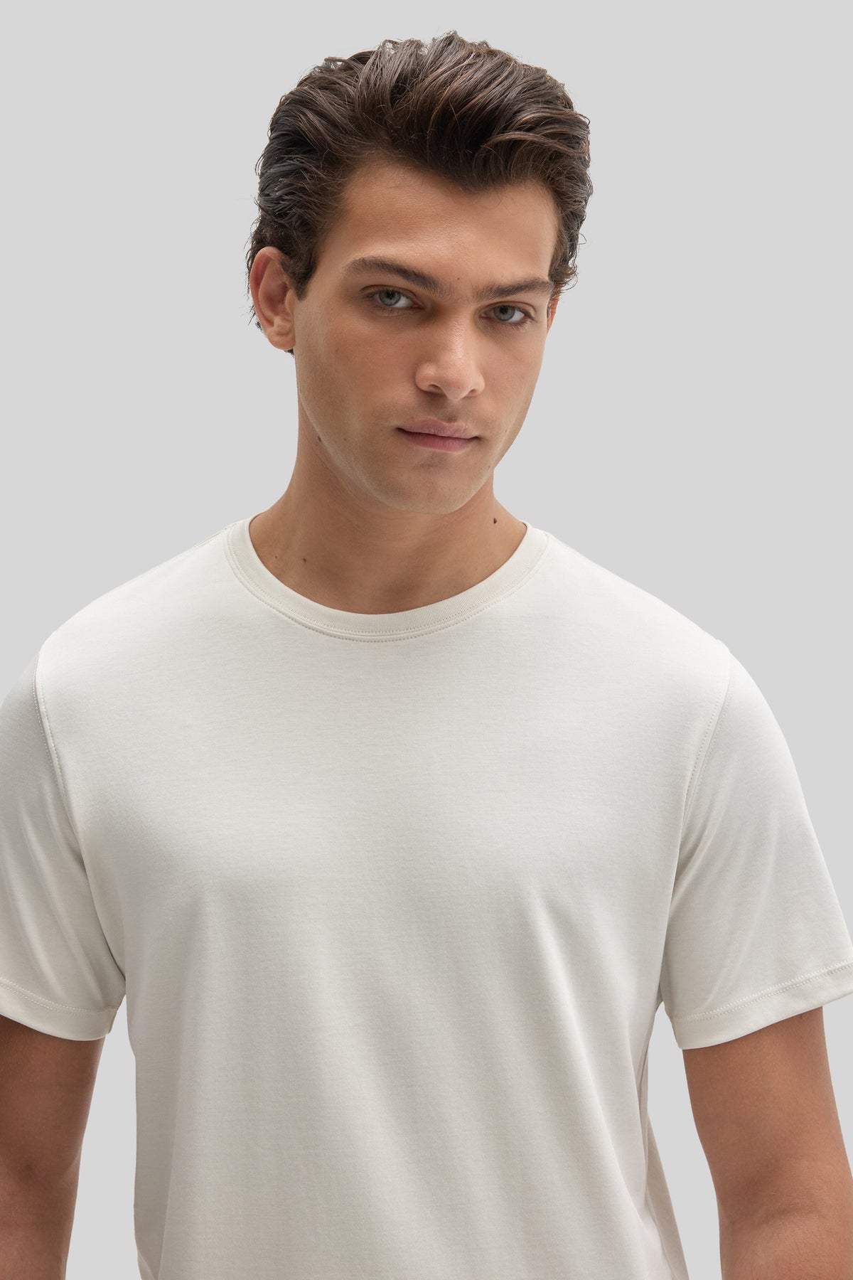 The Barakett Tee in Ivory