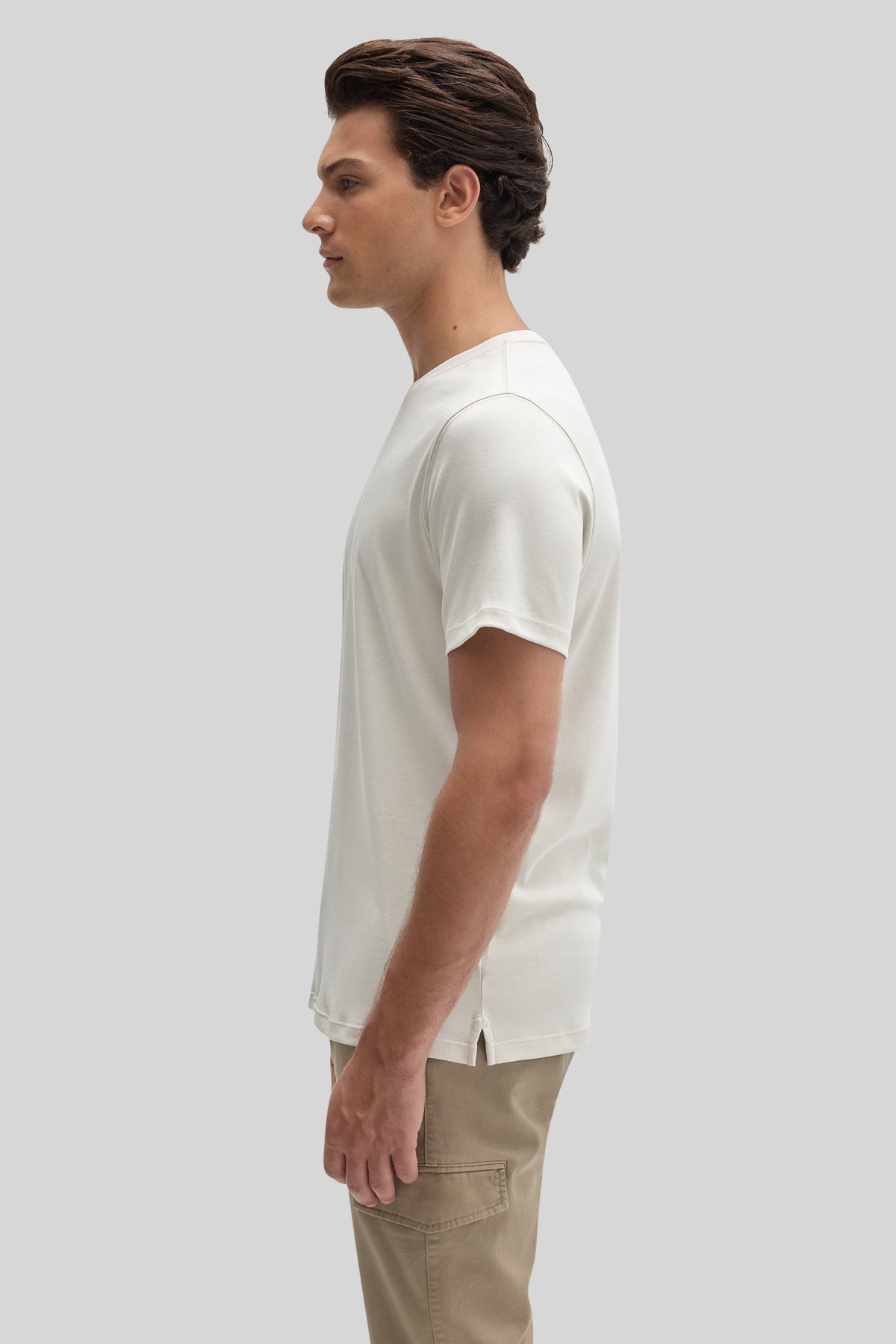 The Barakett Tee in Ivory
