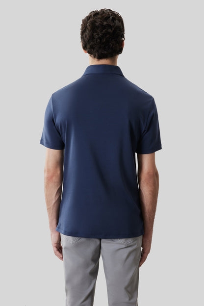 The Barakett Herringbone Polo