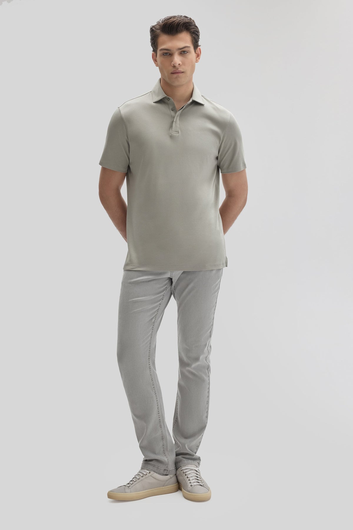 The Barakett Covered Placket Polo