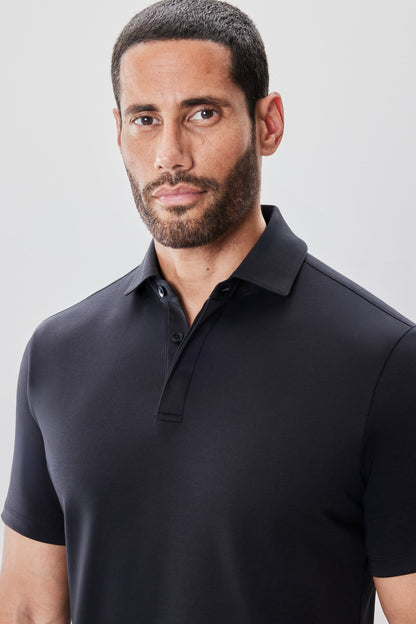 The Barakett Covered Placket Polo