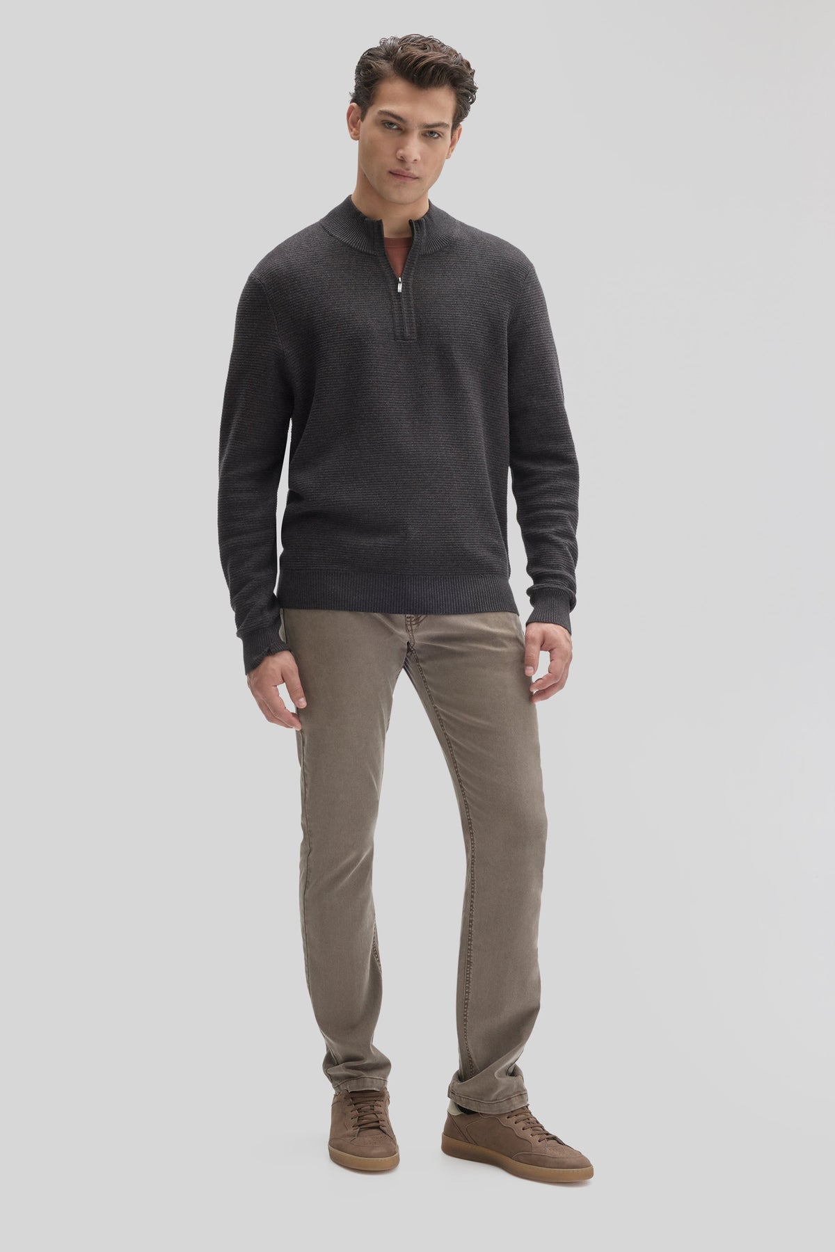 Gonzalo Quarter Zip Sweater