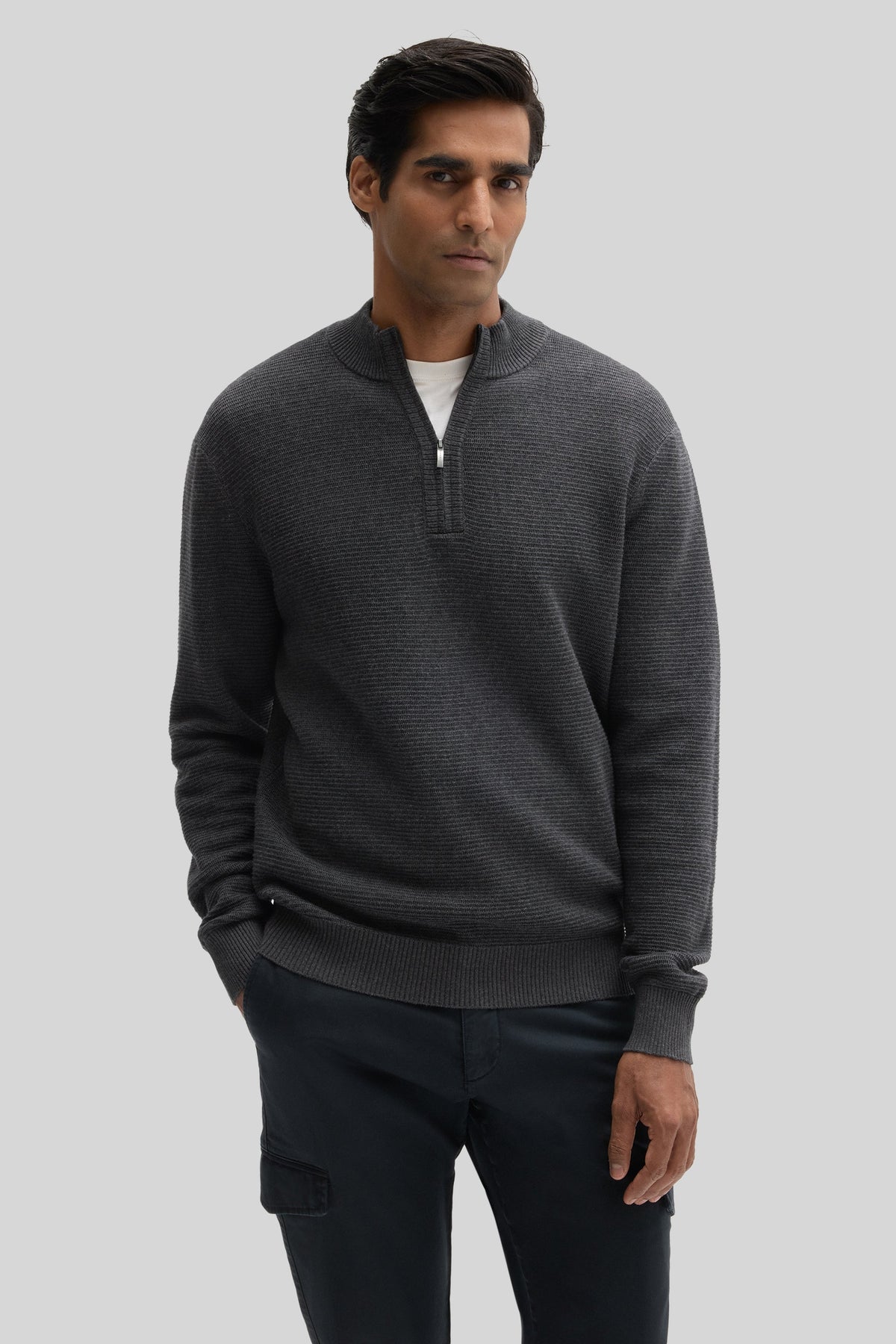 Gonzalo Quarter Zip Sweater