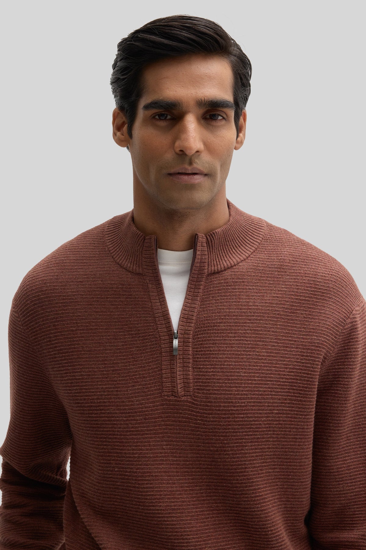 Gonzalo Quarter Zip Sweater