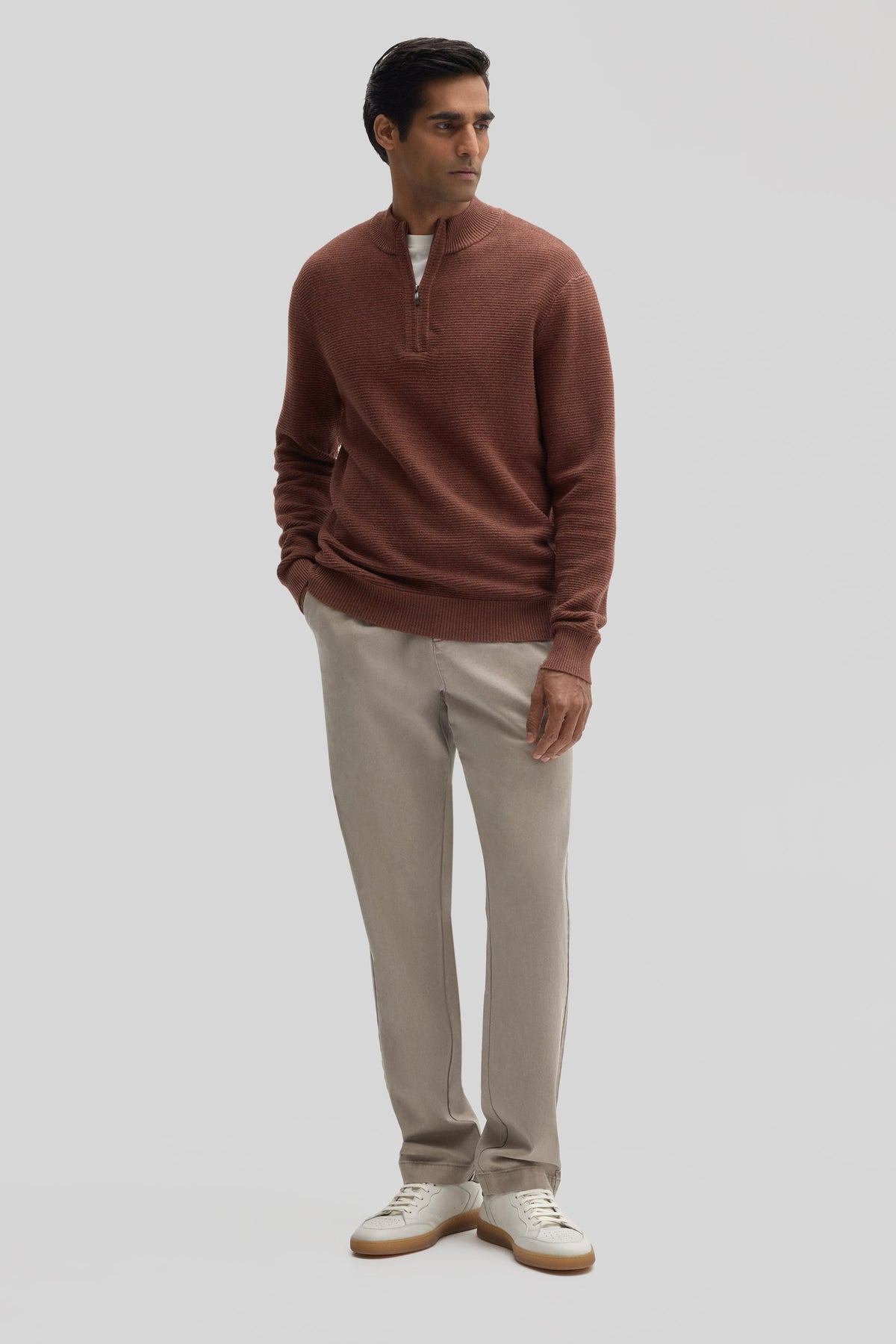 Gonzalo Quarter Zip Sweater