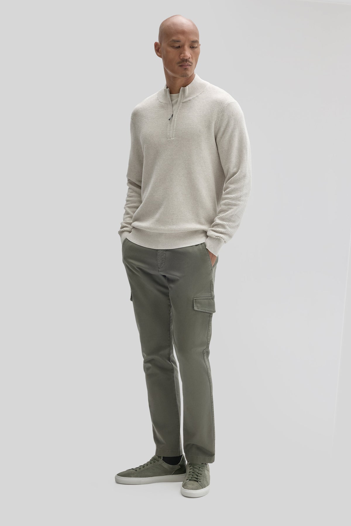 Gonzalo Quarter Zip Sweater