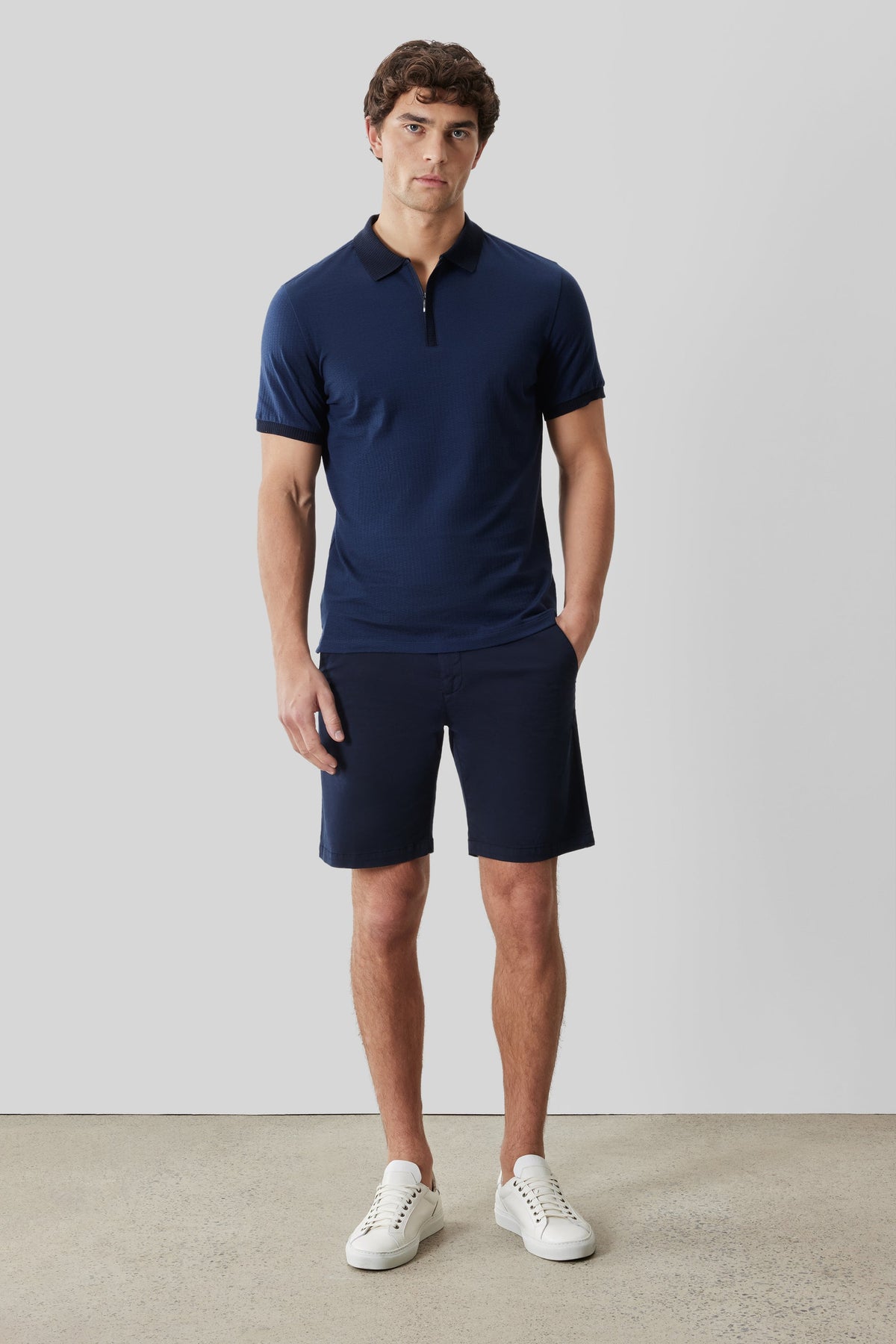 Whistler Short Sleeve Covered Placket Polo