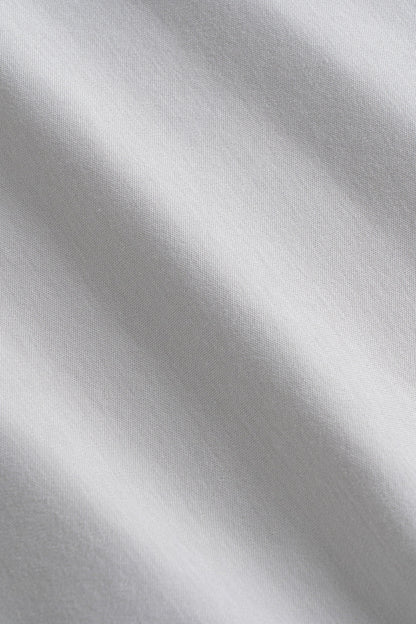 Men's Pima Cotton V-Neck T-Shirt in Chalk