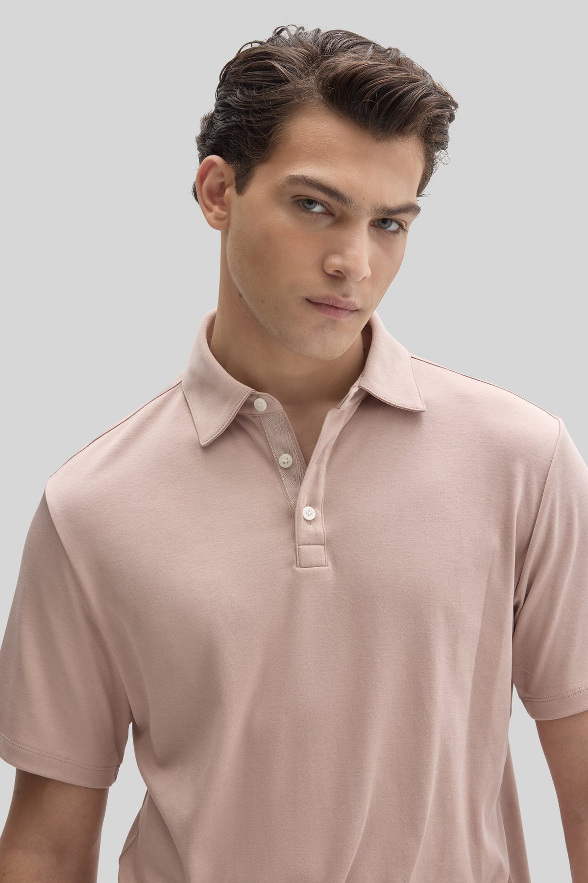 The Barakett Herringbone Polo