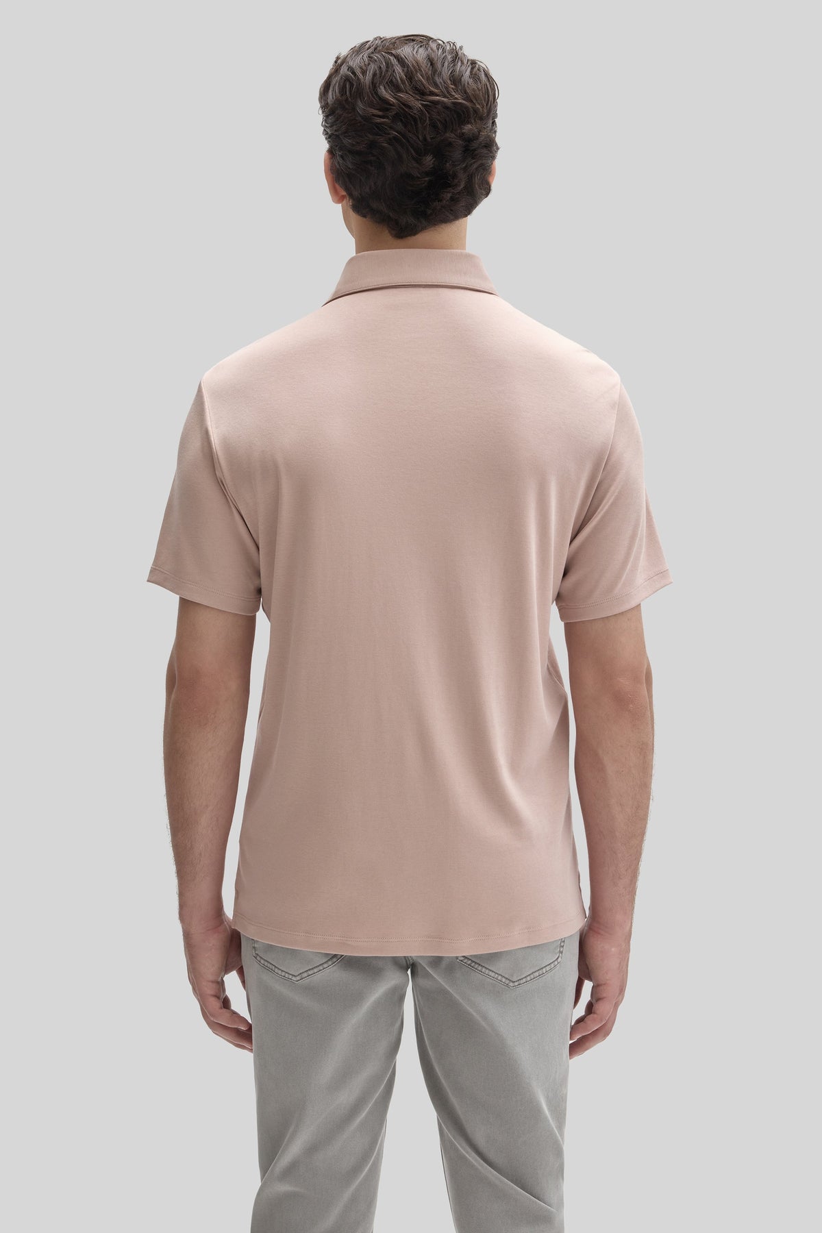 The Barakett Herringbone Polo