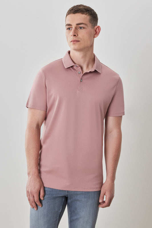 The Barakett Polo in Coral