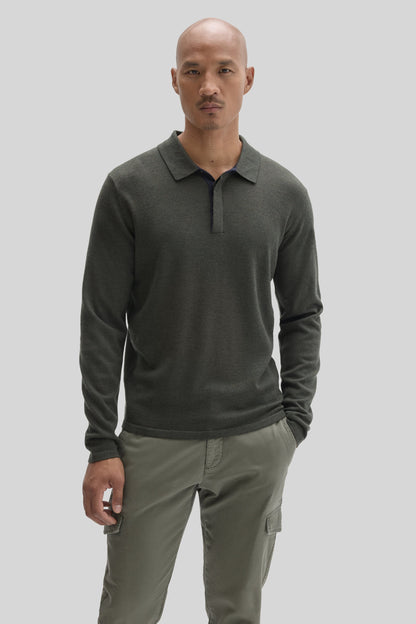 Thomas Long Sleeve Sweater Polo