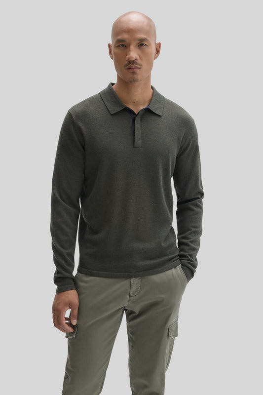 Thomas Long Sleeve Sweater Polo