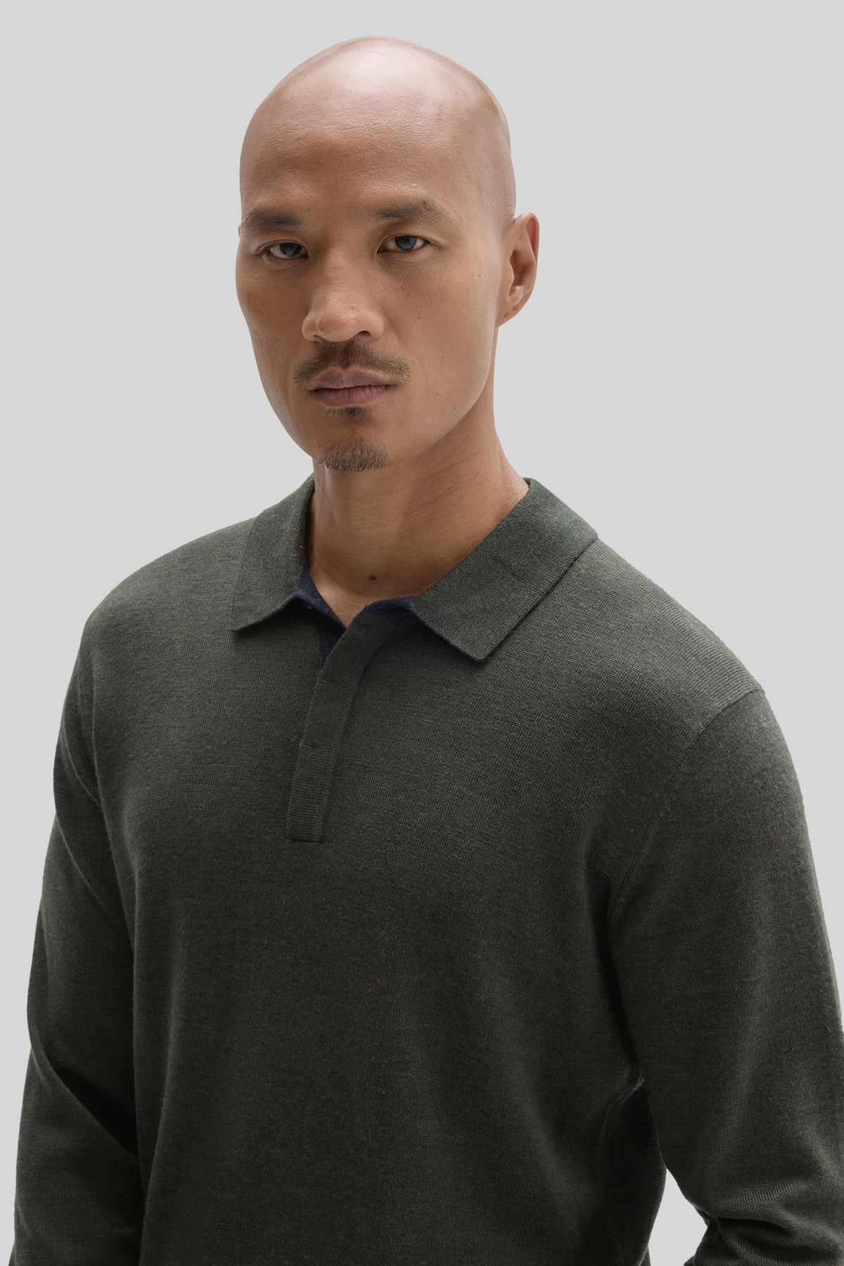 Thomas Long Sleeve Sweater Polo