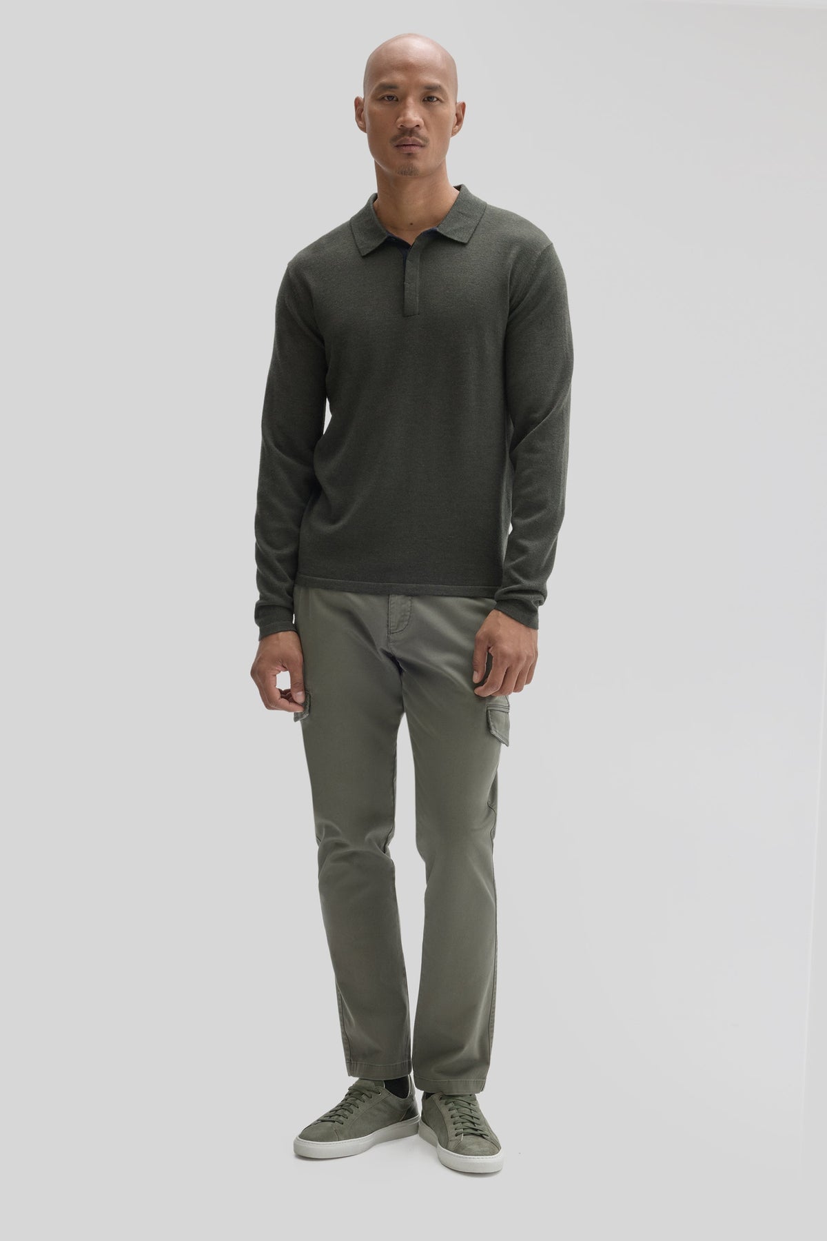 Thomas Long Sleeve Sweater Polo