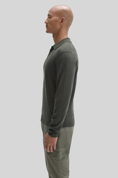Thomas Long Sleeve Sweater Polo
