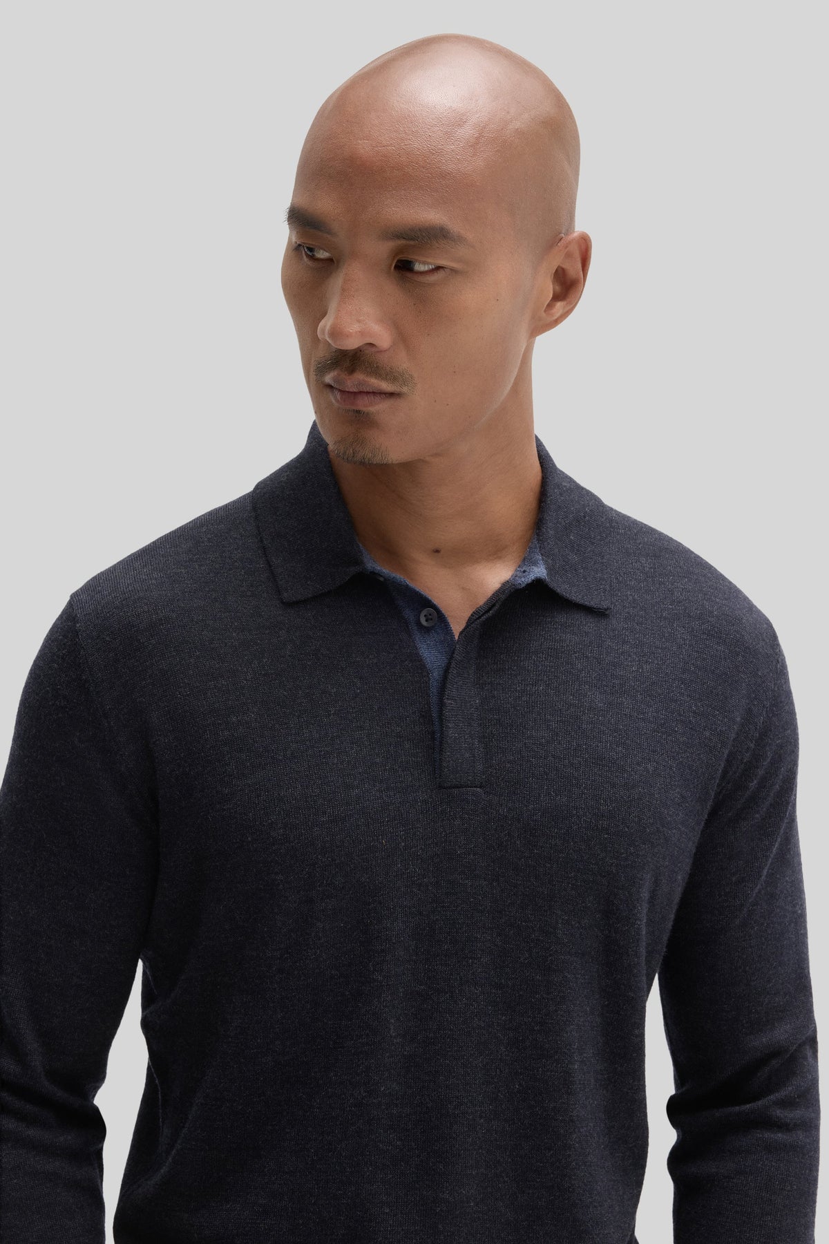 Thomas Long Sleeve Sweater Polo