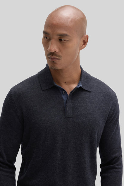 Thomas Long Sleeve Sweater Polo
