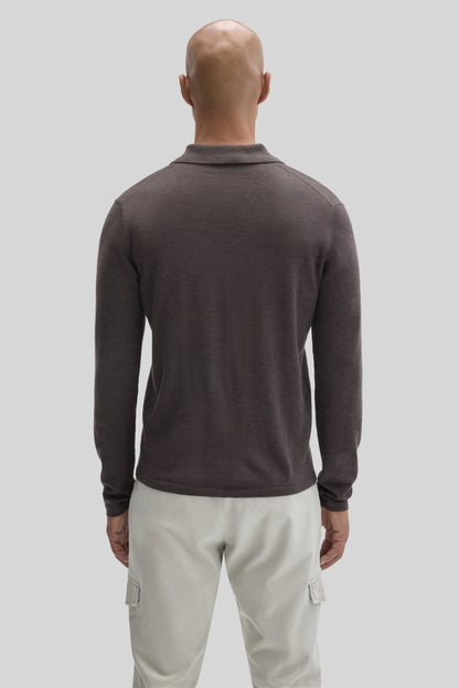 Thomas Long Sleeve Sweater Polo