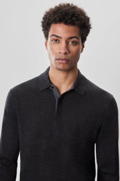 Thomas Long Sleeve Sweater Polo
