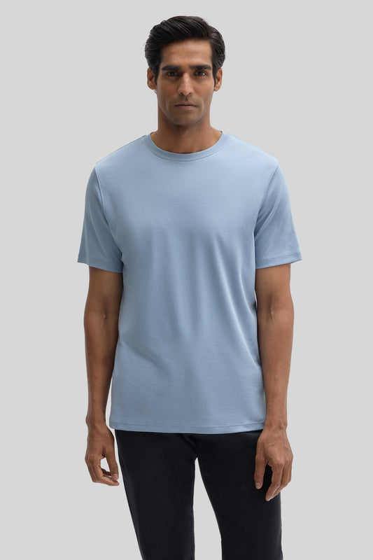 Men's Dover Blue Pima Cotton T-Shirt