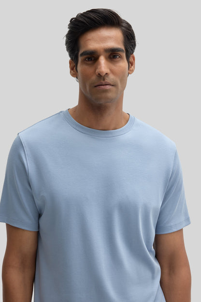 Men's Dover Blue Pima Cotton T-Shirt