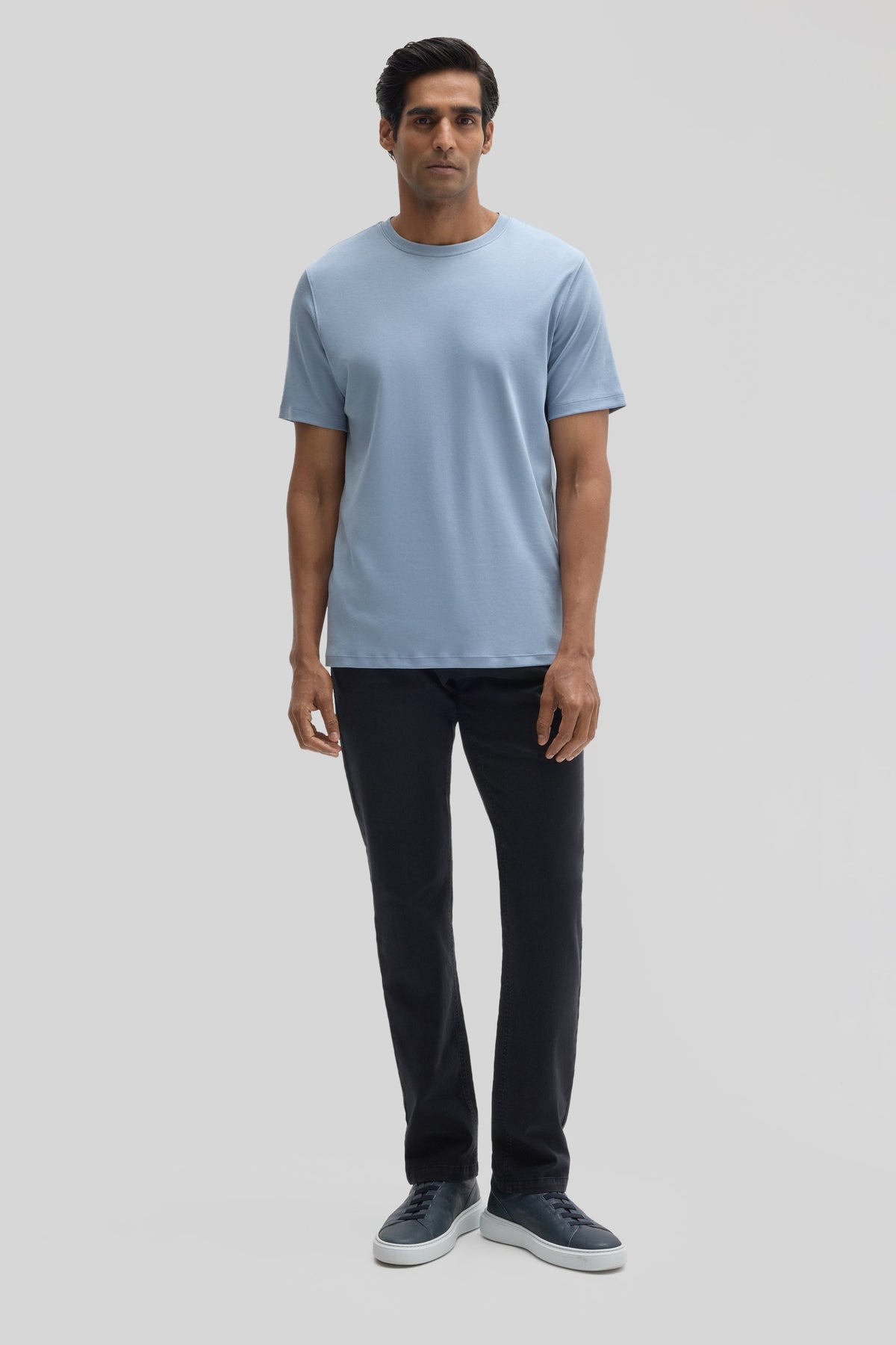 Men's Dover Blue Pima Cotton T-Shirt