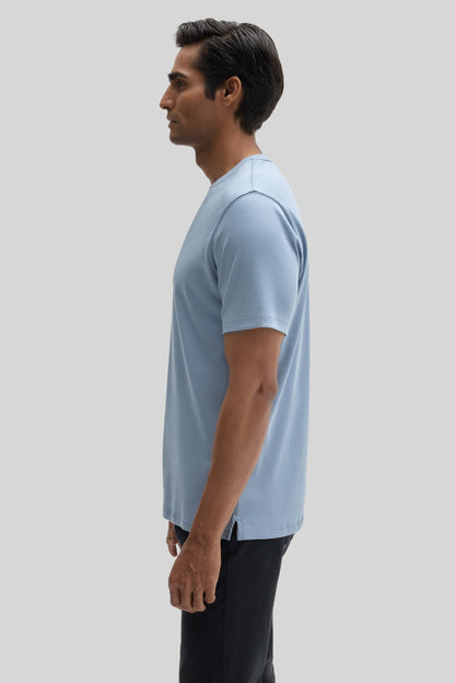 Men's Dover Blue Pima Cotton T-Shirt