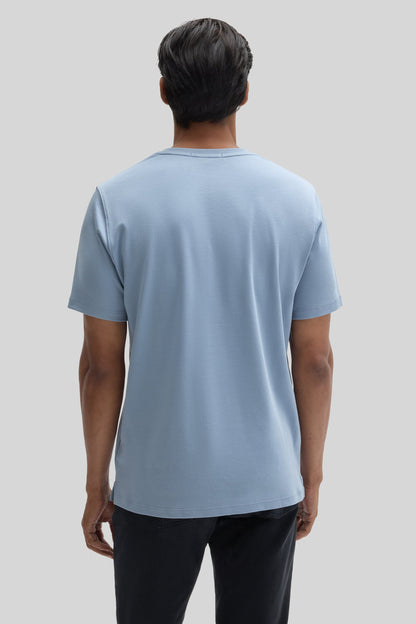 Men's Dover Blue Pima Cotton T-Shirt