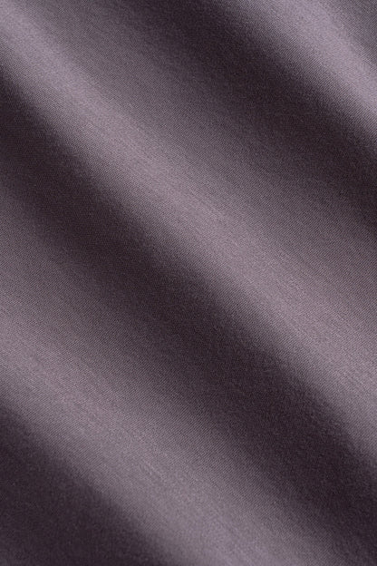 Men's Pima Cotton Long Sleeve Tee in Evening Purple