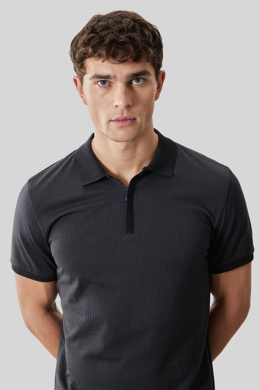 Whistler Short Sleeve Covered Placket Polo