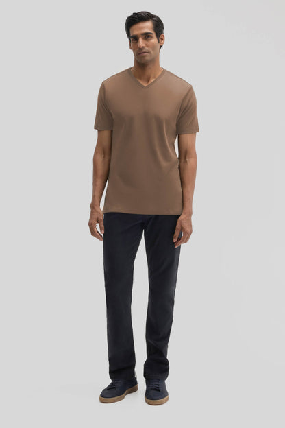 Men's Pima Cotton The Barakett V in Pottery