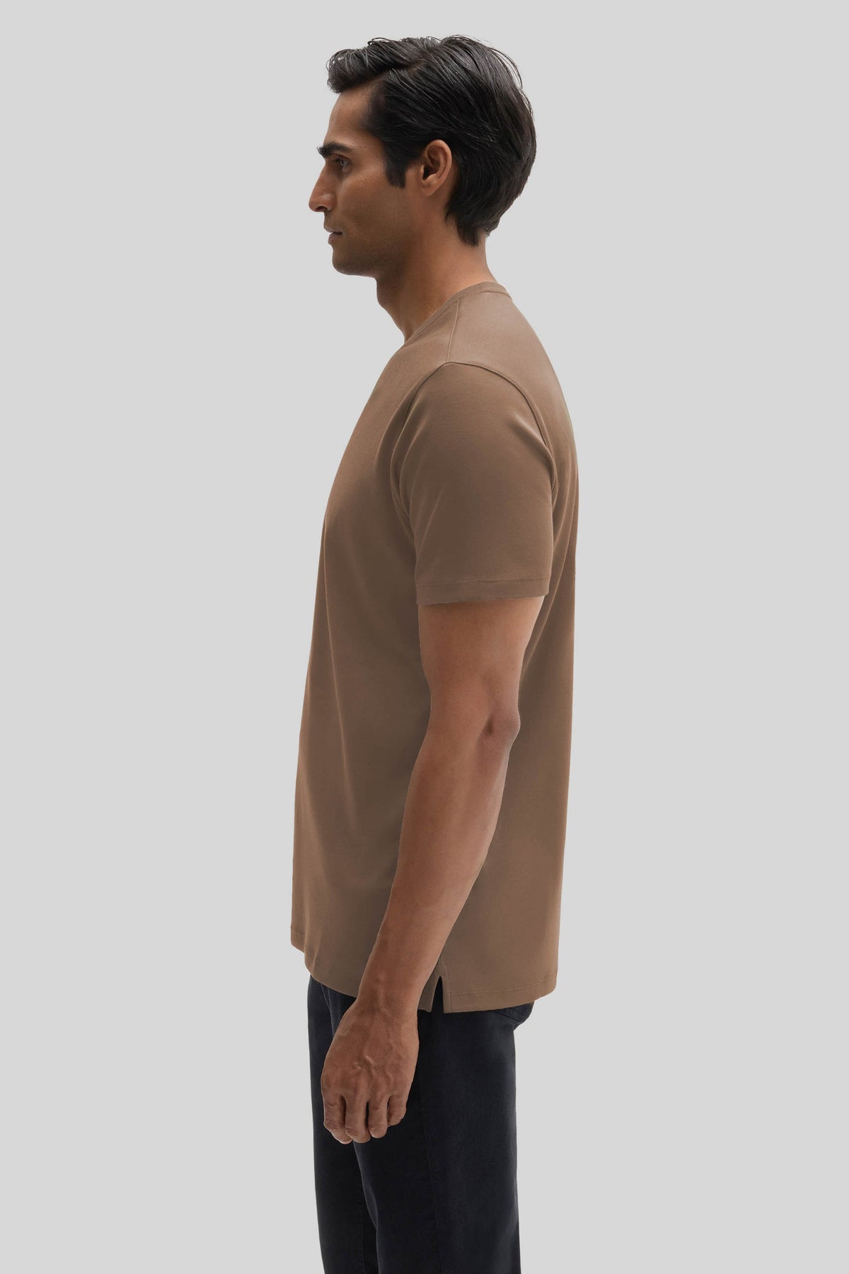 Men's Pima Cotton The Barakett V in Pottery